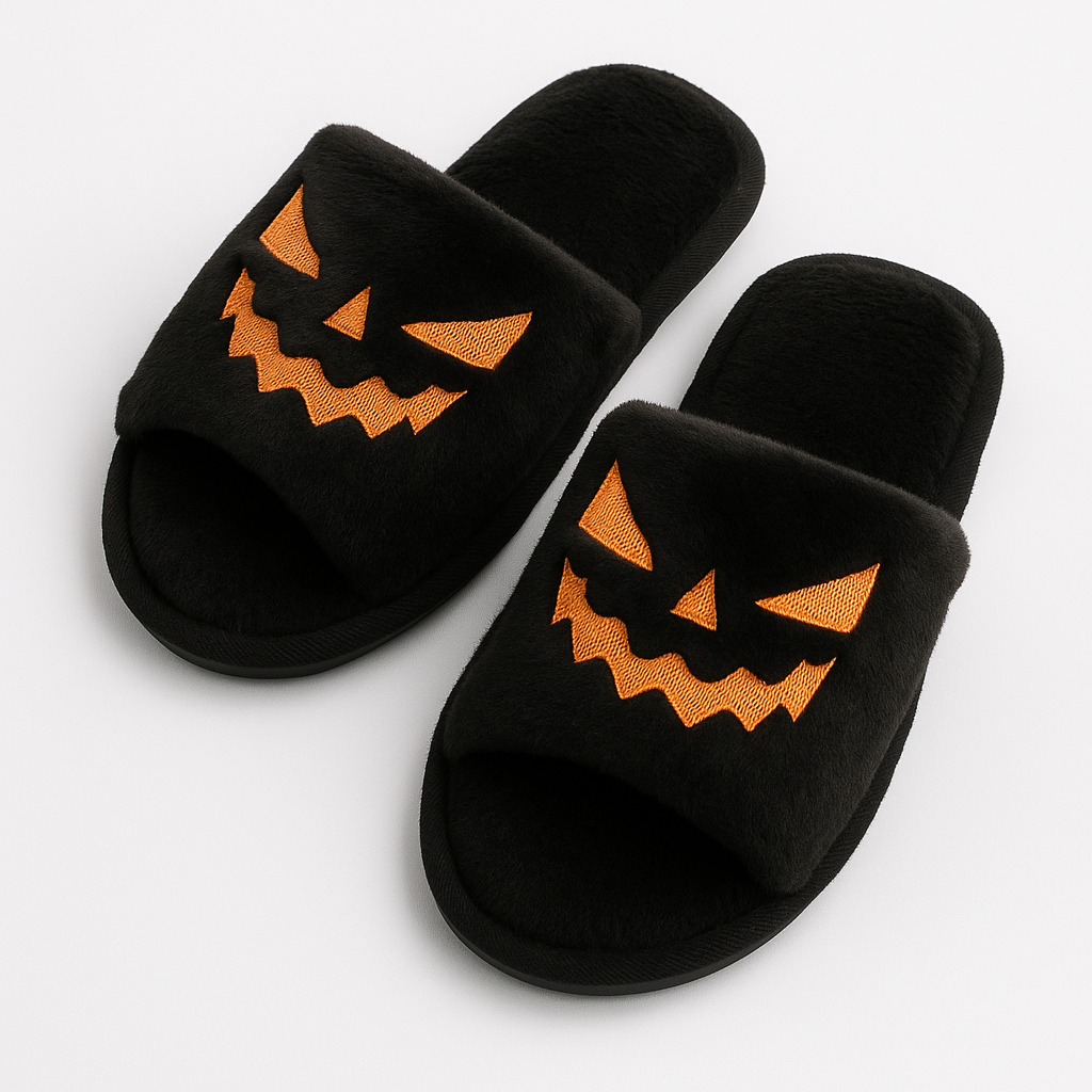 The Luna Pumpkin Slippers