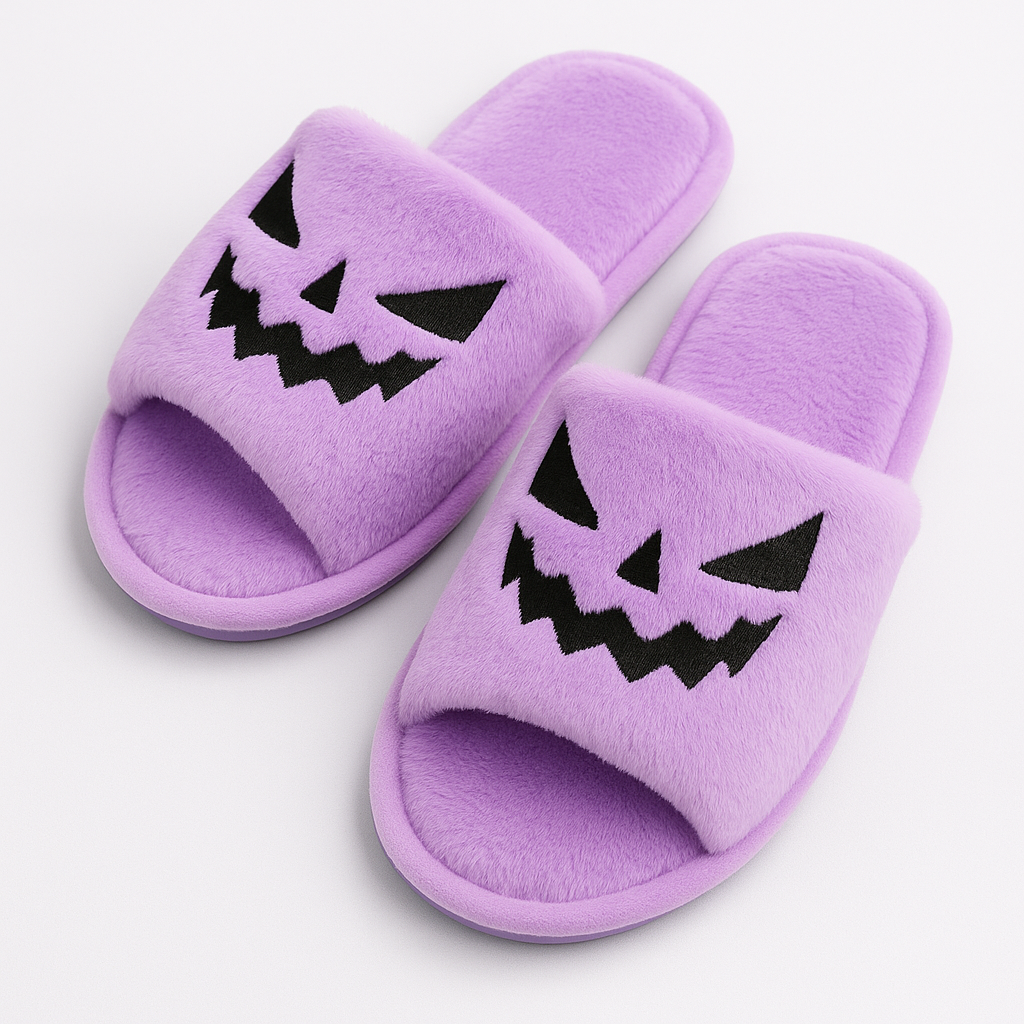 The Luna Pumpkin Slippers