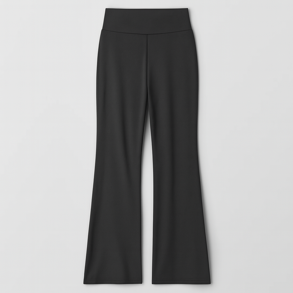 Women’s wide-leg pants with a high-rise waist and flowing relaxed fit for all-day comfort and chic style.