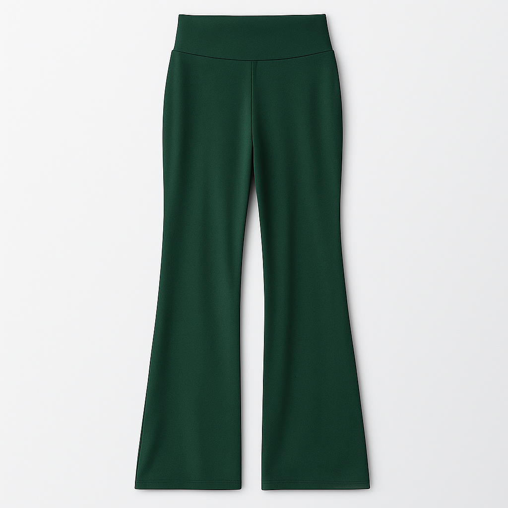 Women’s wide-leg pants with a high-rise waist and flowing relaxed fit for all-day comfort and chic style.