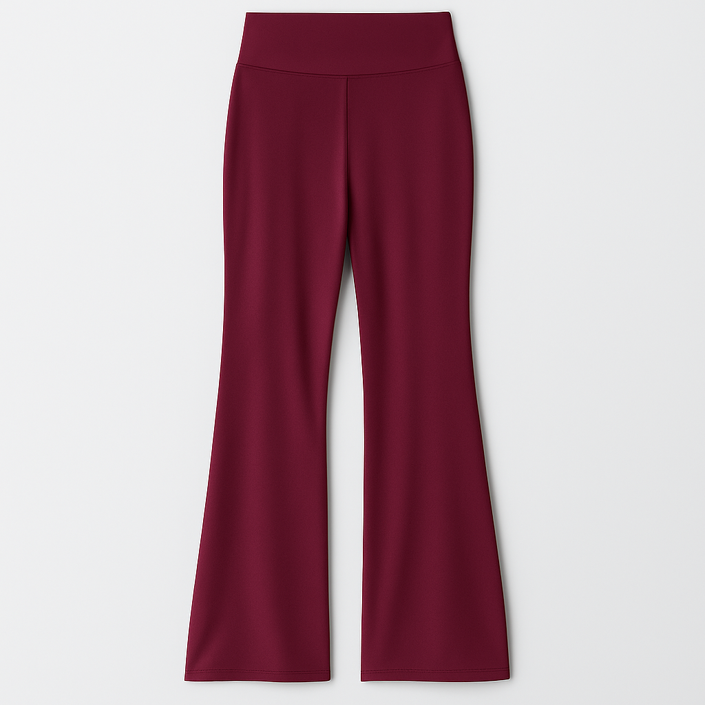 Women’s wide-leg pants with a high-rise waist and flowing relaxed fit for all-day comfort and chic style.