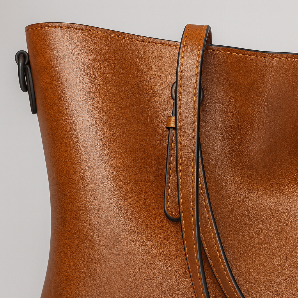 tote bag with dual top handles, detachable shoulder strap, and spacious interior.