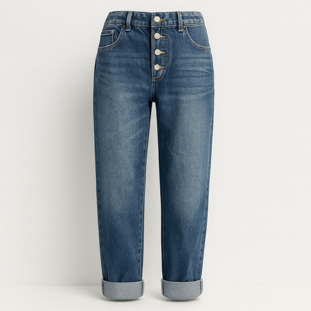 The Noa Relaxed Boyfriend Jeans