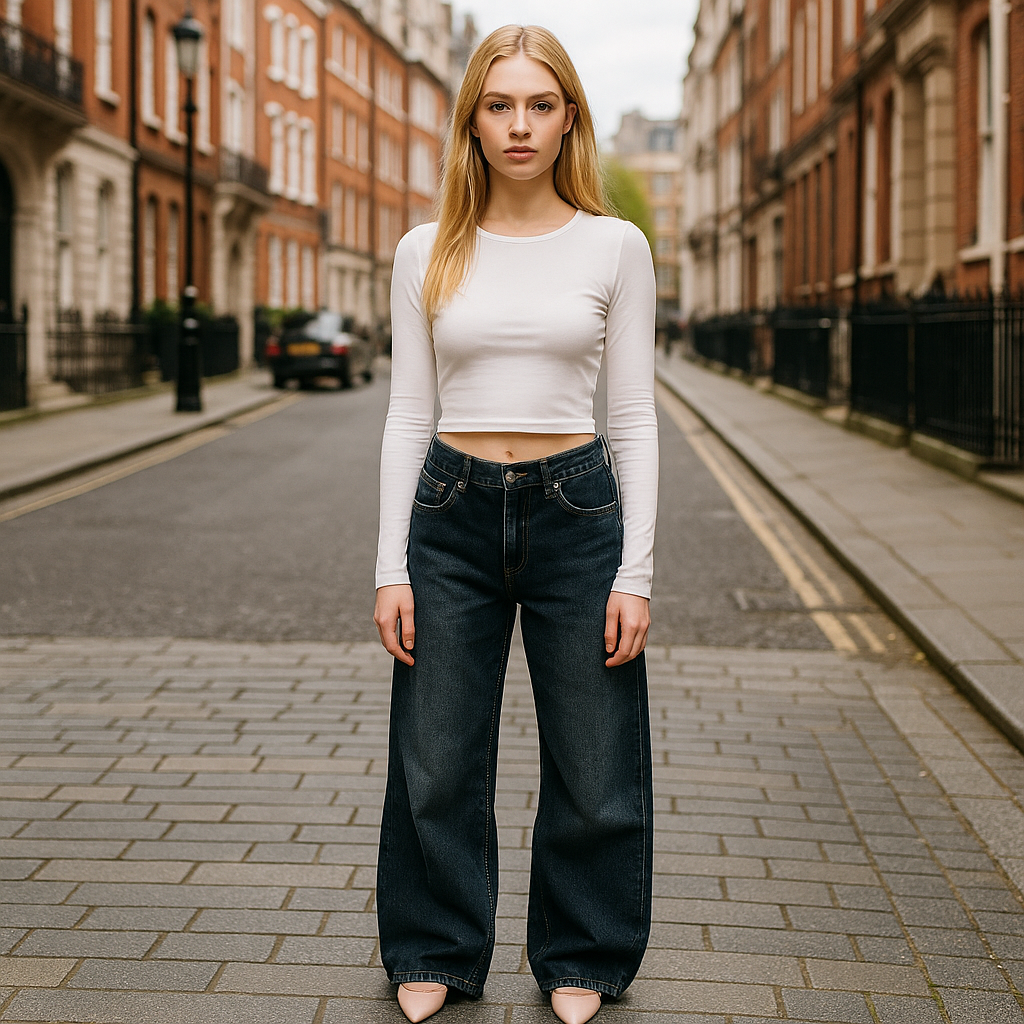 The Noelle Wide-Leg Jeans