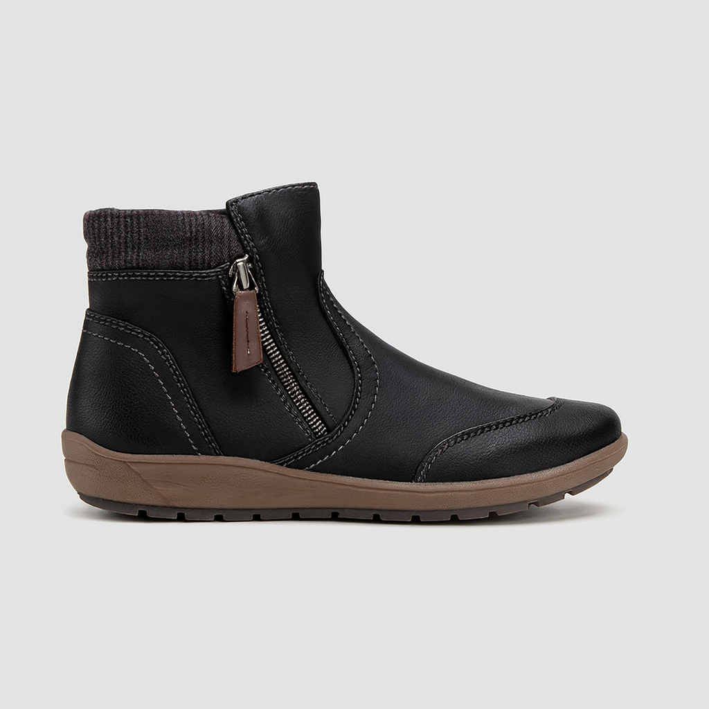 The Orion Zip Ankle Boots