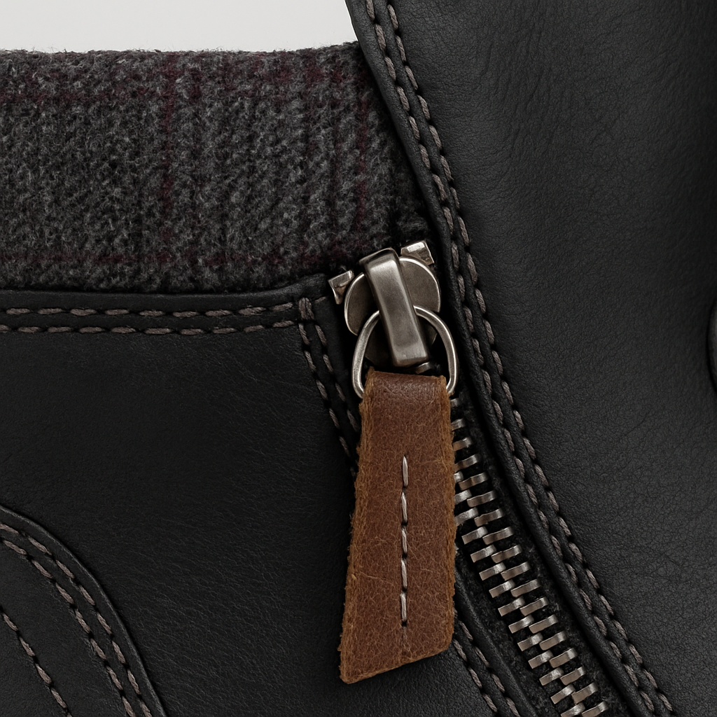 The Orion Zip Ankle Boots