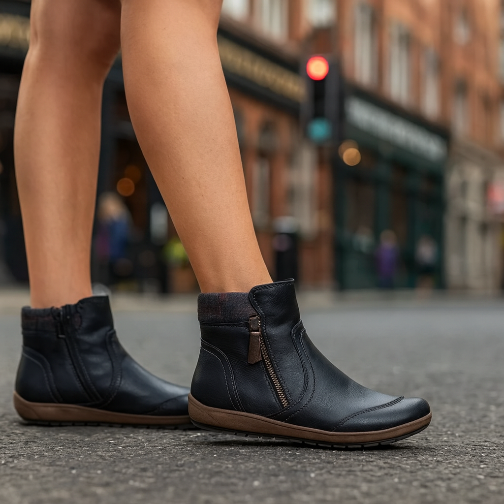 The Orion Zip Ankle Boots