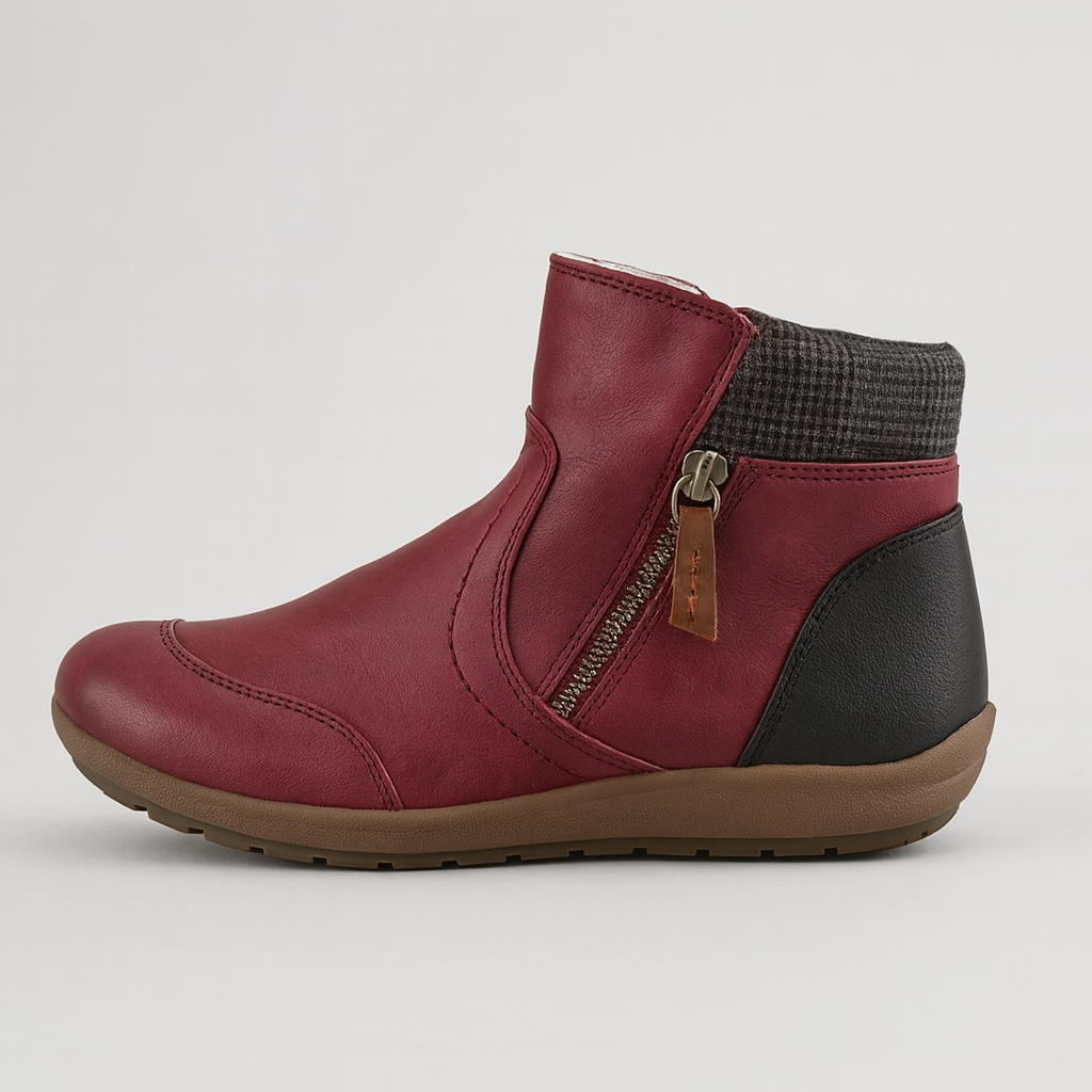 The Orion Zip Ankle Boots