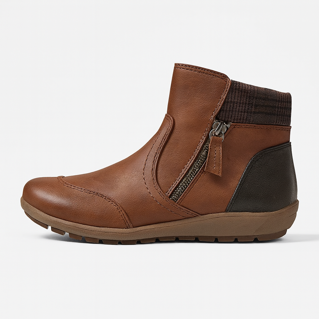 The Orion Zip Ankle Boots