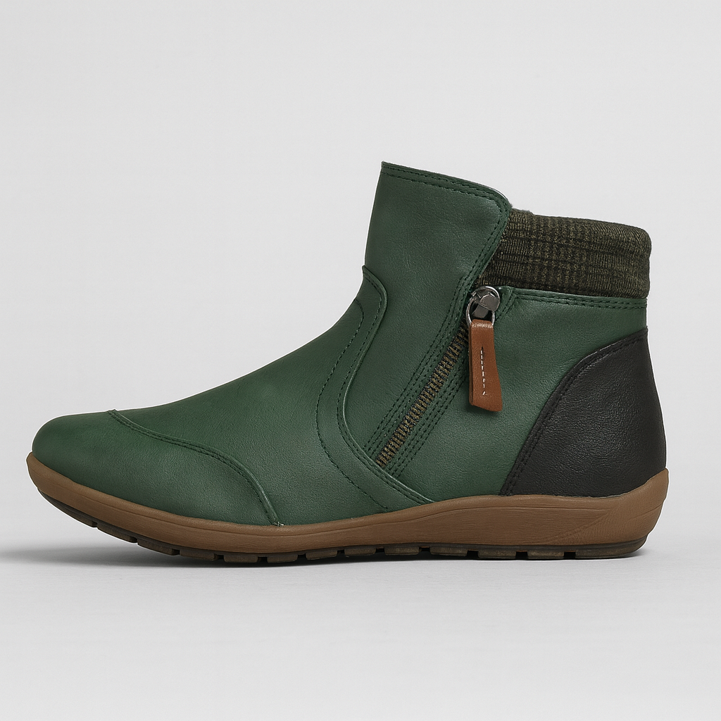 The Orion Zip Ankle Boots
