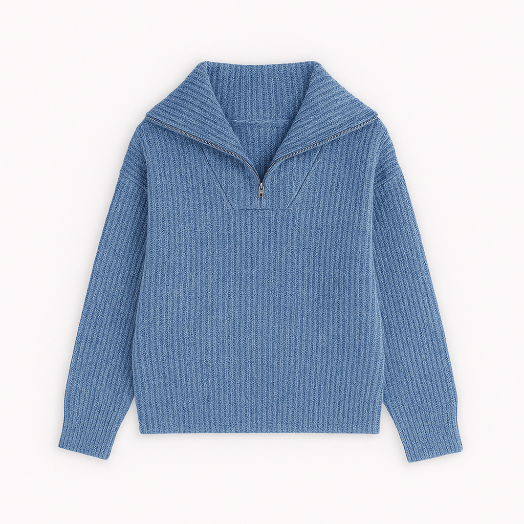 The Raina Quarter-Zip Sweater