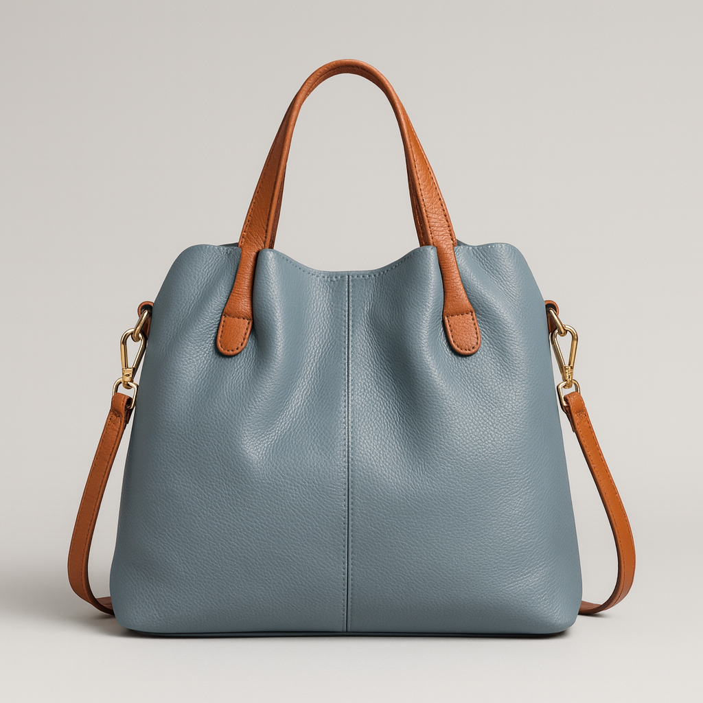 The Ran Two-Tone Tote