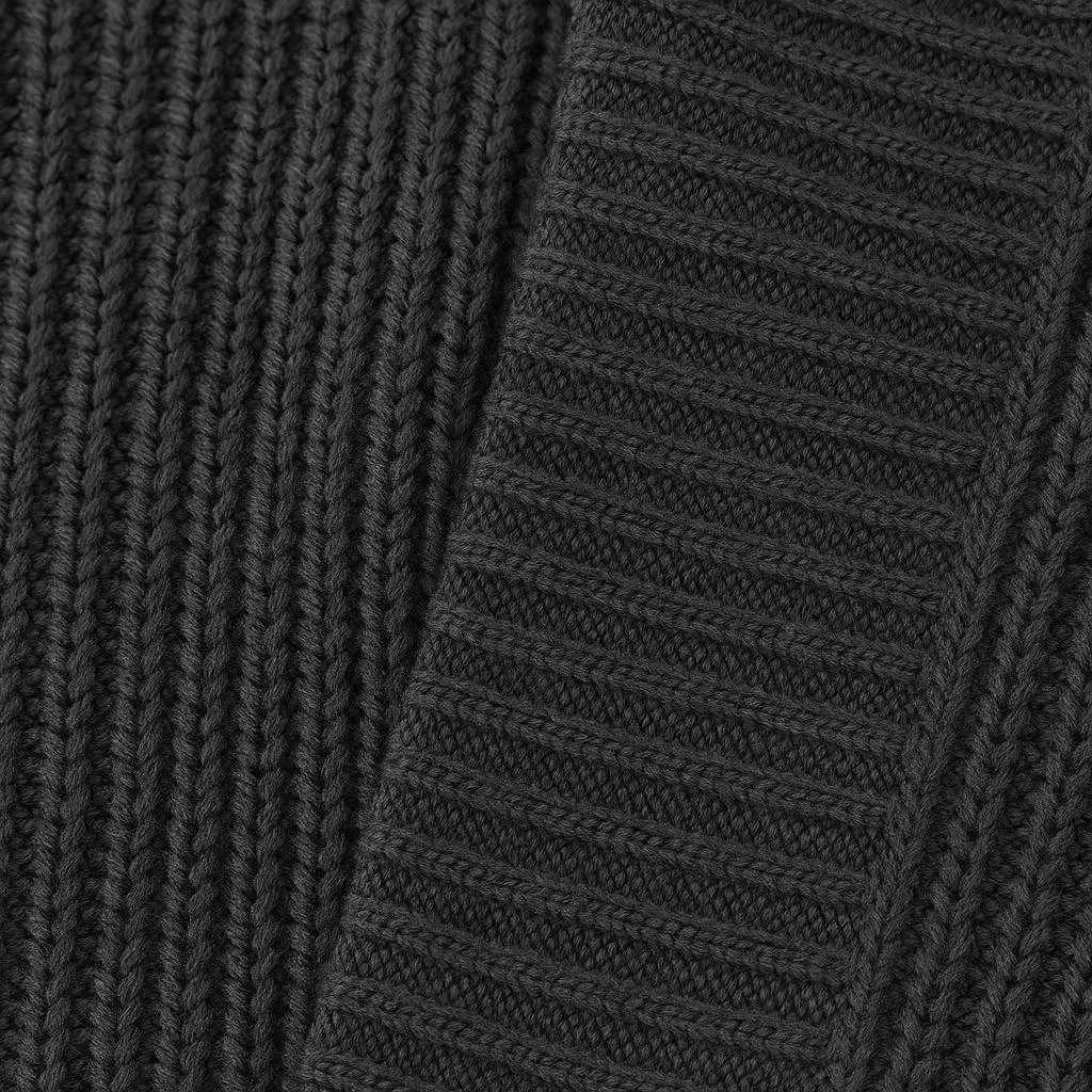 The Selene Charcoal Knit Cardigan