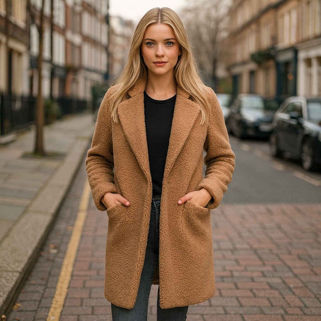 The Selene Teddy Coat