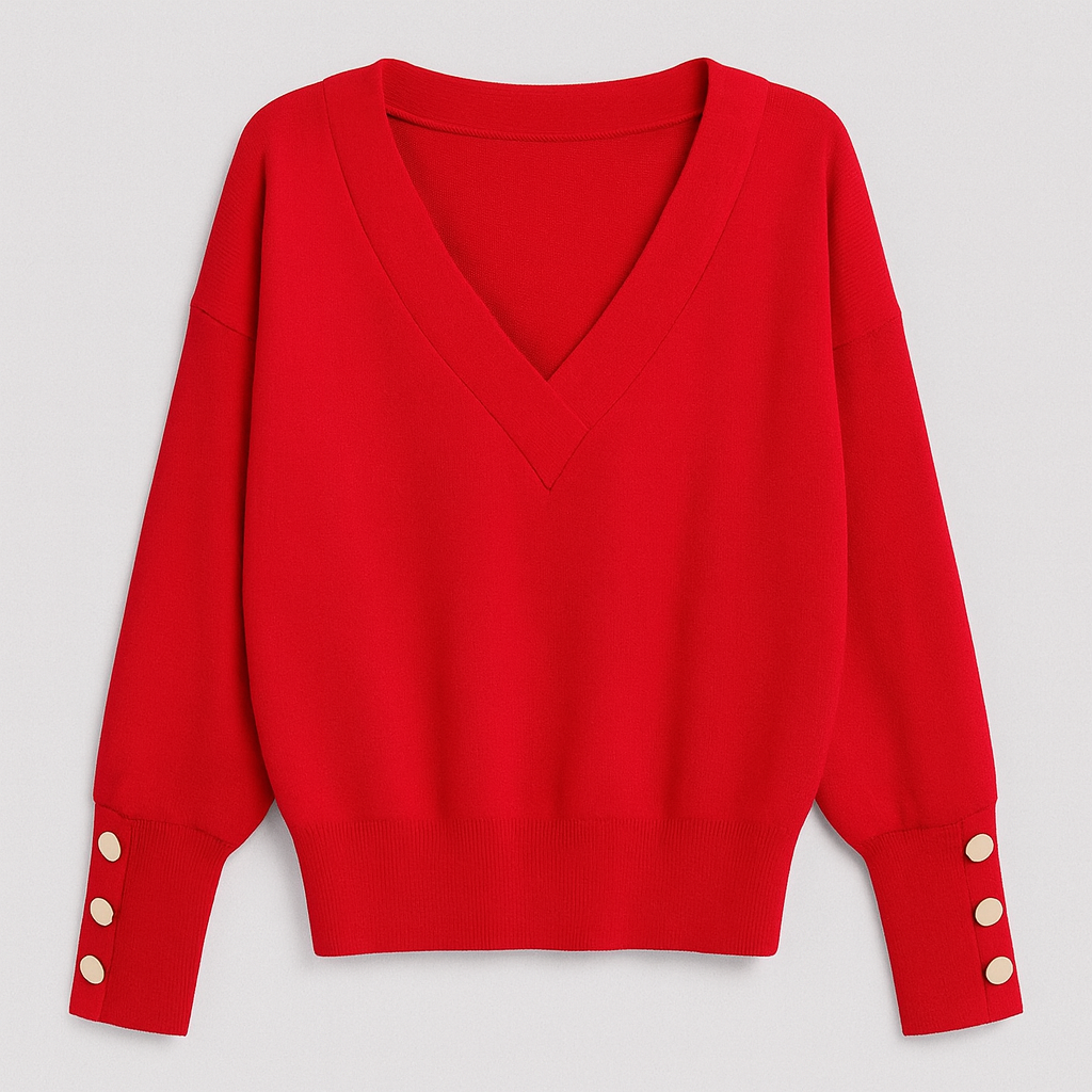 The Seren V-Neck Pullover