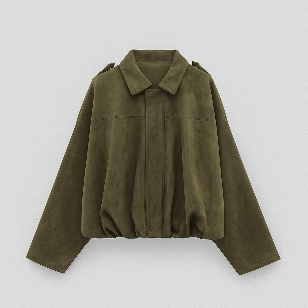 The Sienna Suede Effect Jacket