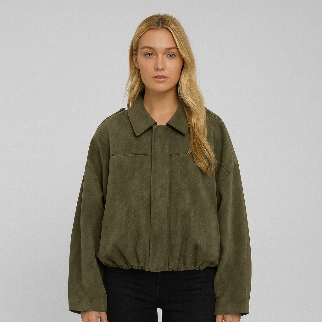 The Sienna Suede Effect Jacket