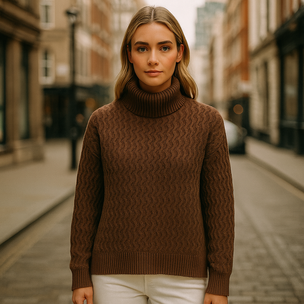 The Sienna Textured Knit Sweater