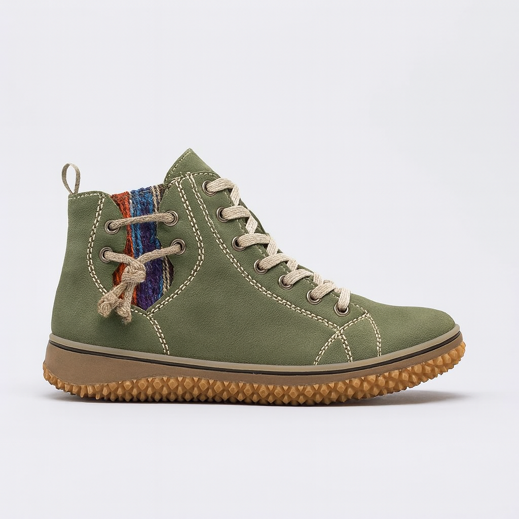 The Sierra Canvas Ankle Sneakers