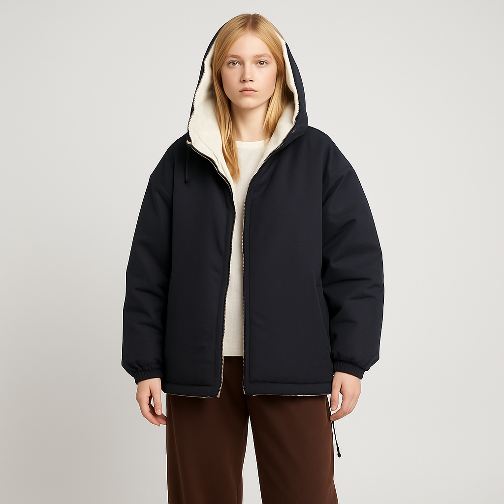 The Solara Oversized Hooded Jacket