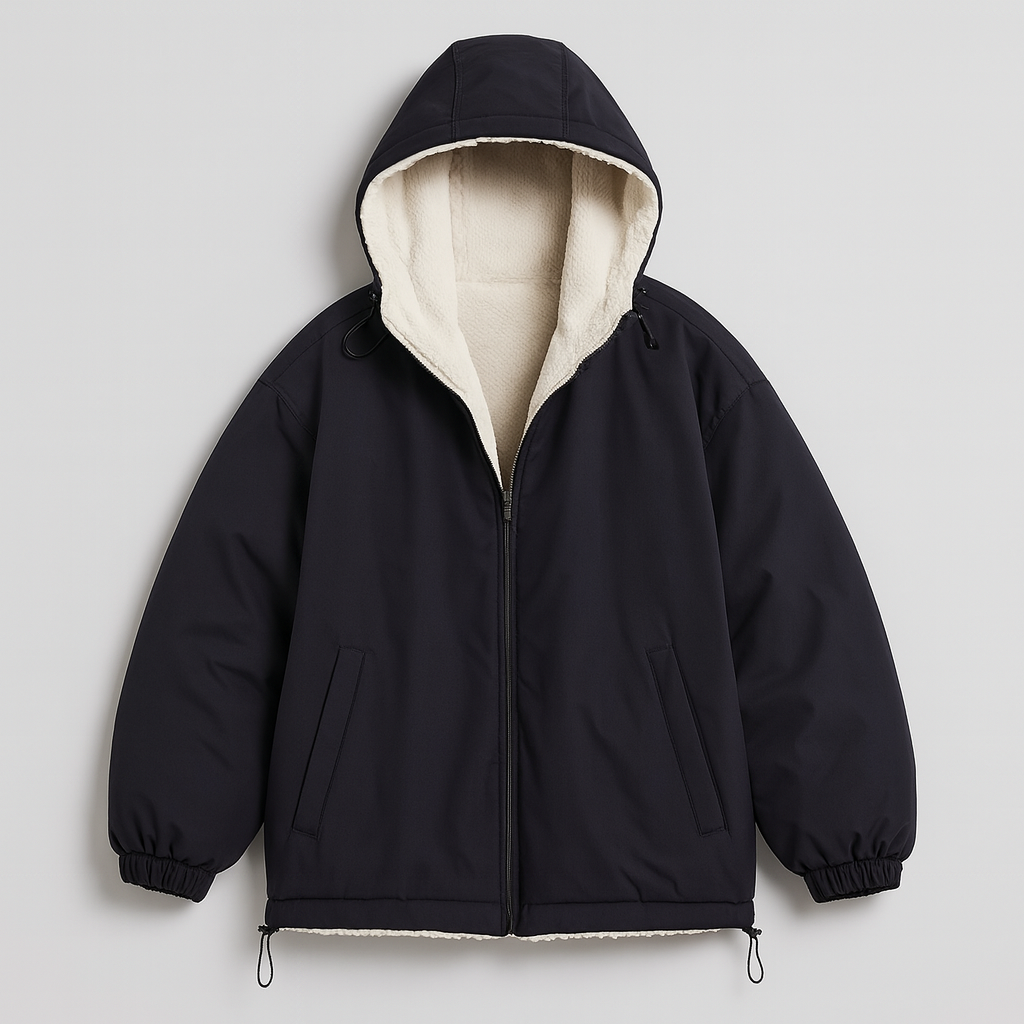 The Solara Oversized Hooded Jacket