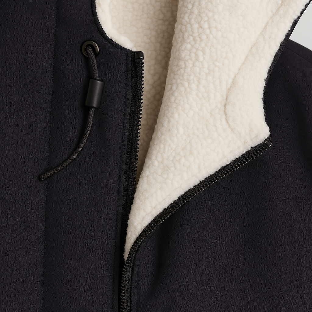 The Solara Oversized Hooded Jacket