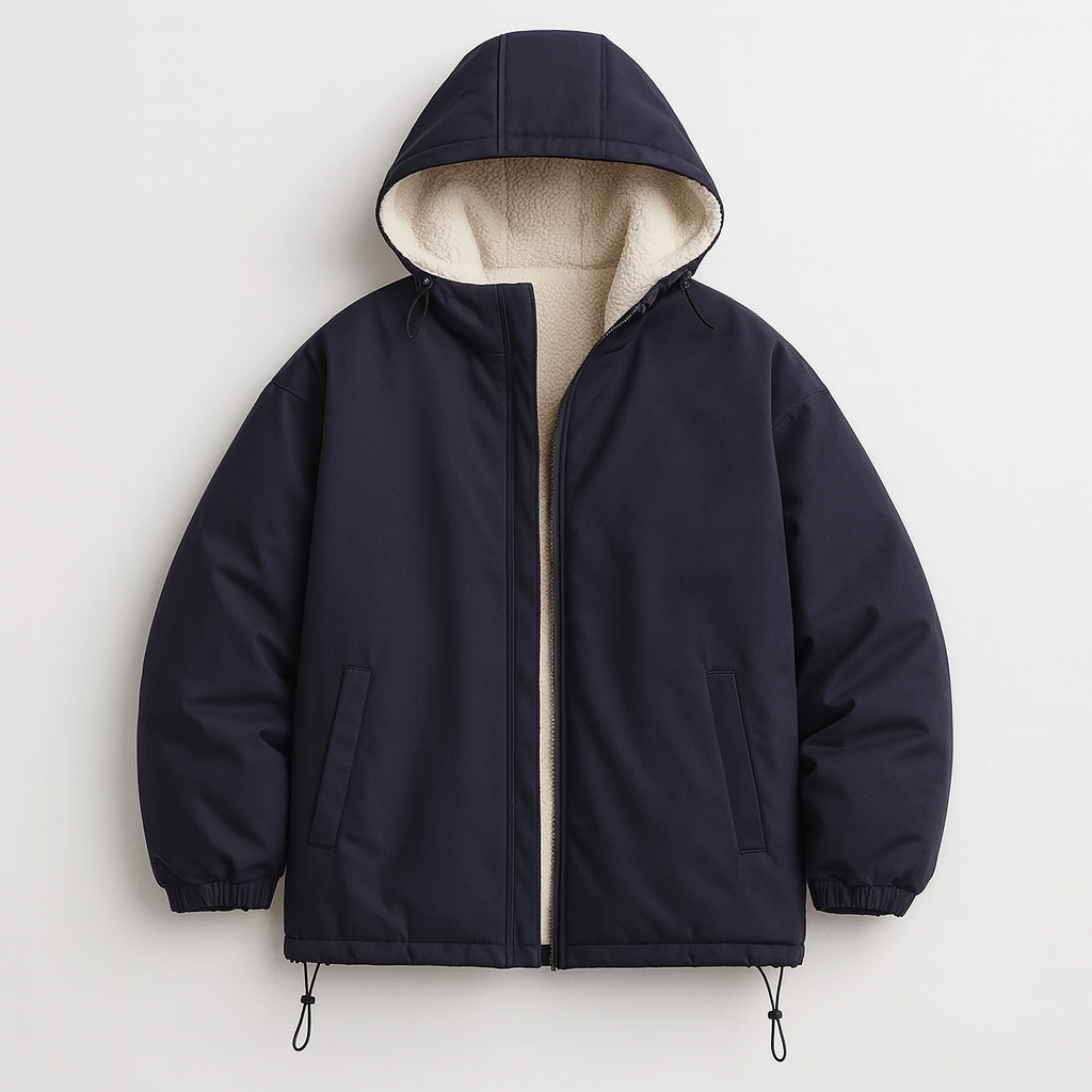 The Solara Oversized Hooded Jacket