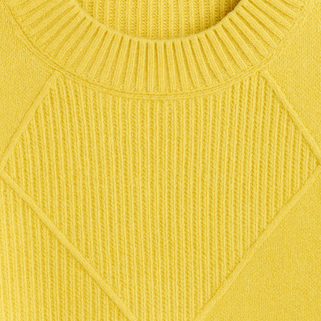 The Solene Diamond Knit Sweater