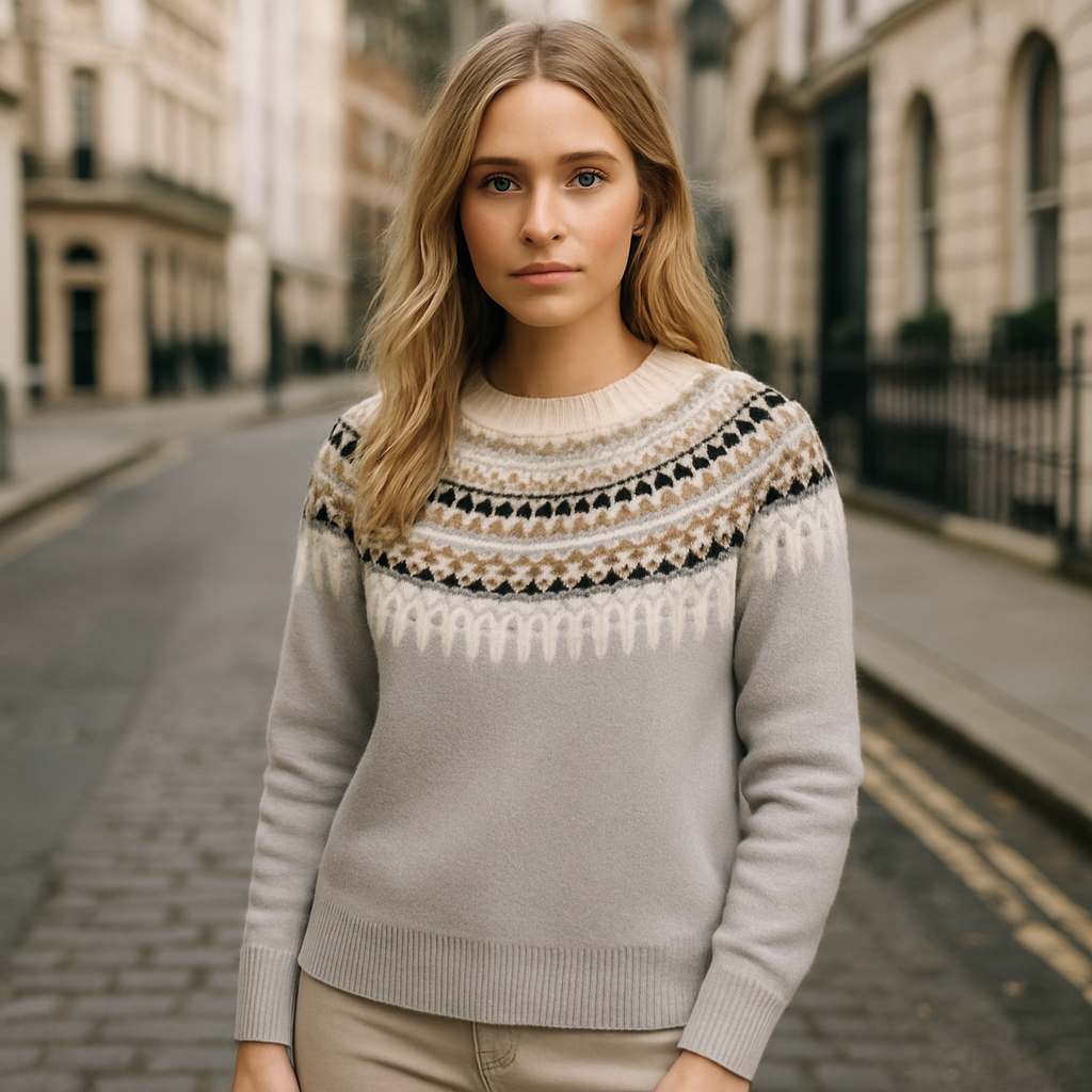 The Stirling Frost Fair Isle Jumper