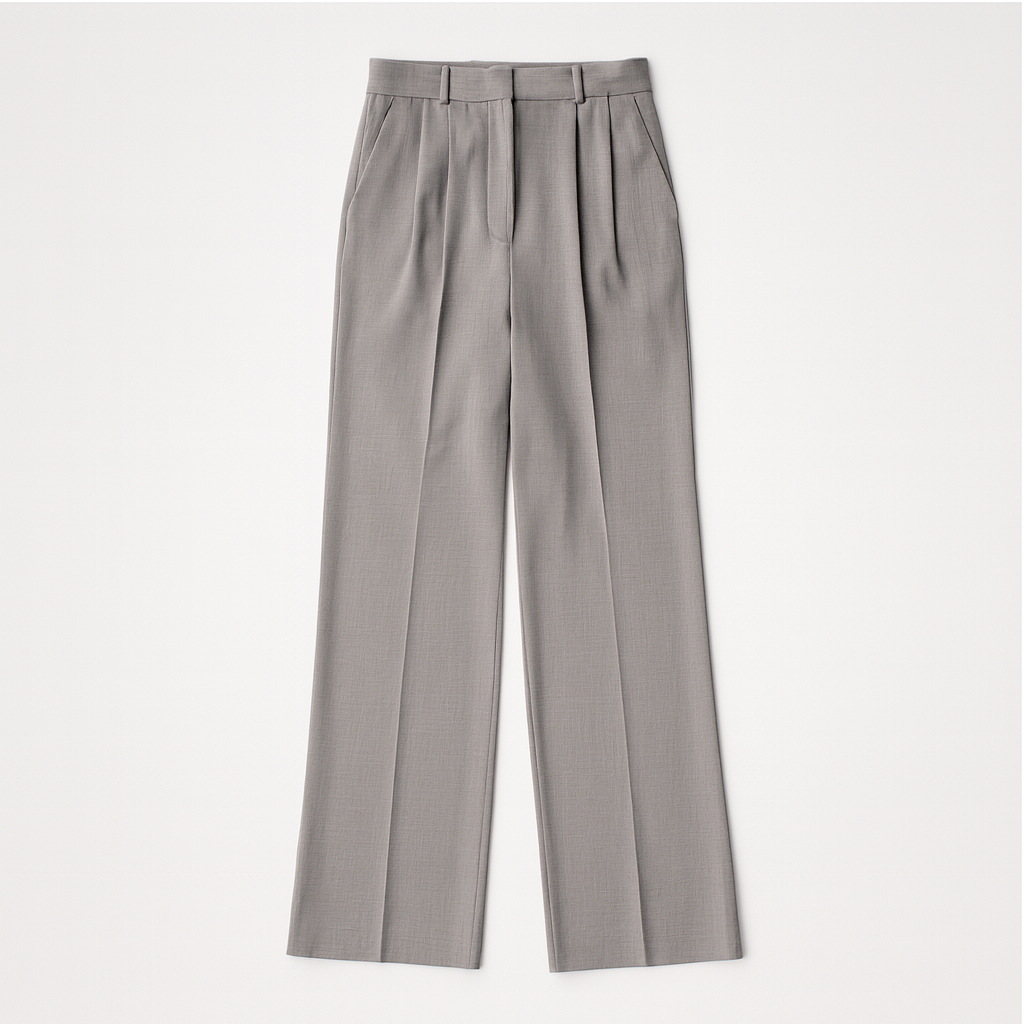 The Valeria Grey Tailored Trousers