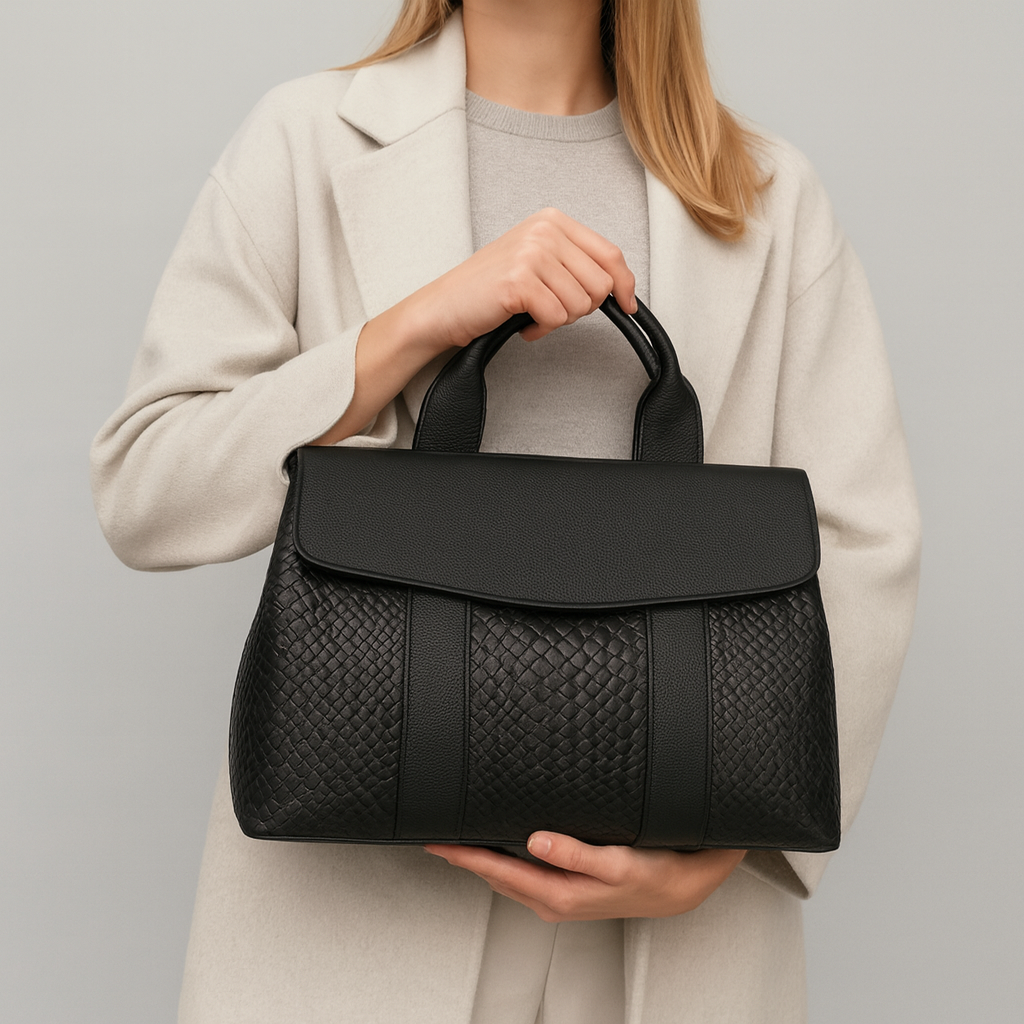 The Wendy Woven Detail Tote