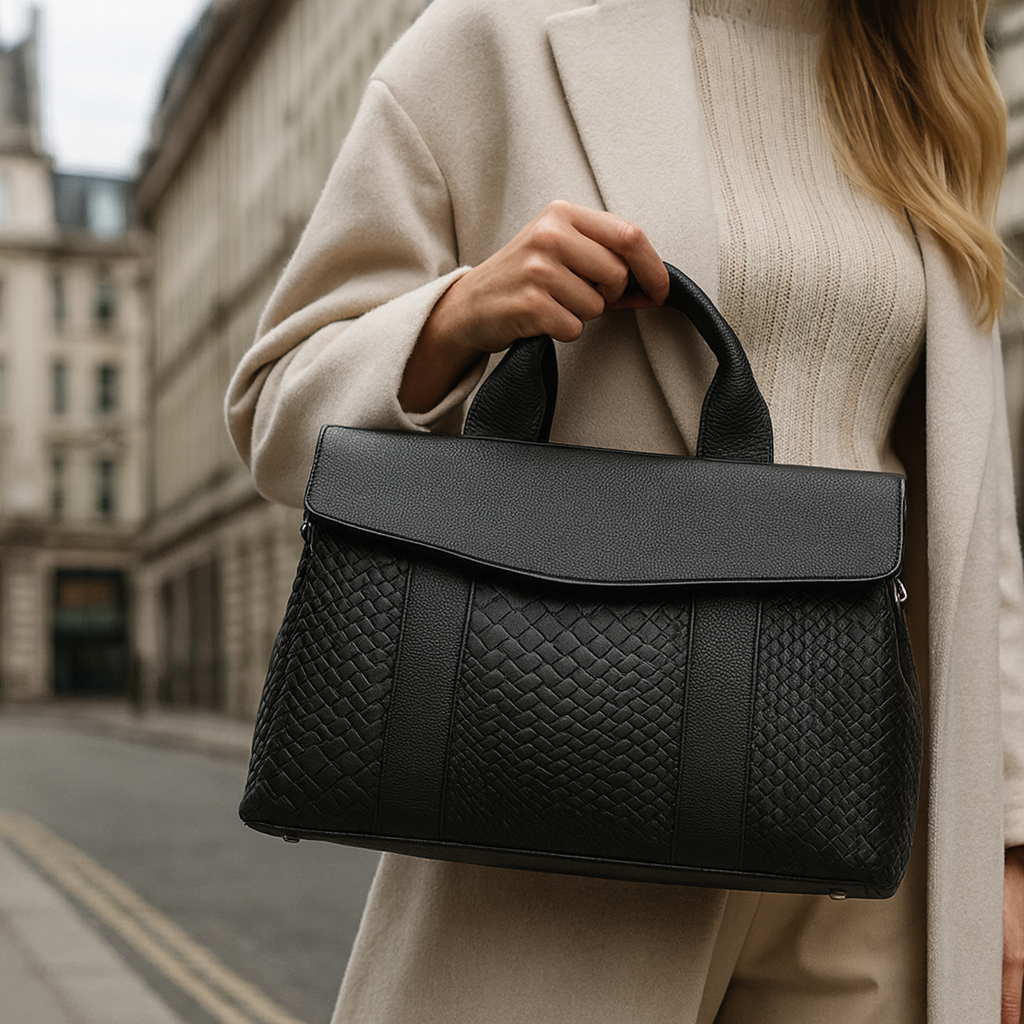 The Wendy Woven Detail Tote