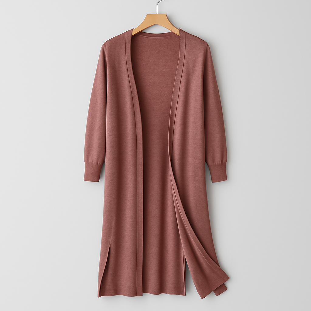 The Amelie Longline Knit Cardigan