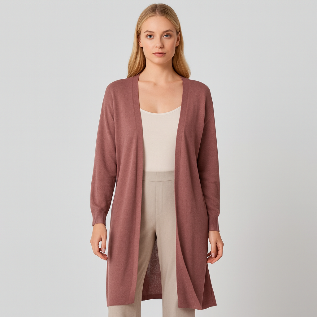 The Amelie Longline Knit Cardigan