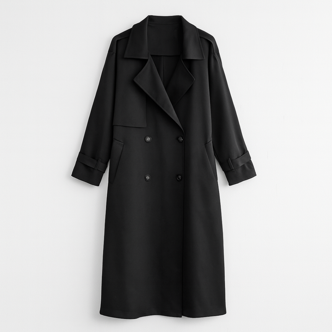 The Aria Drape Trench Coat