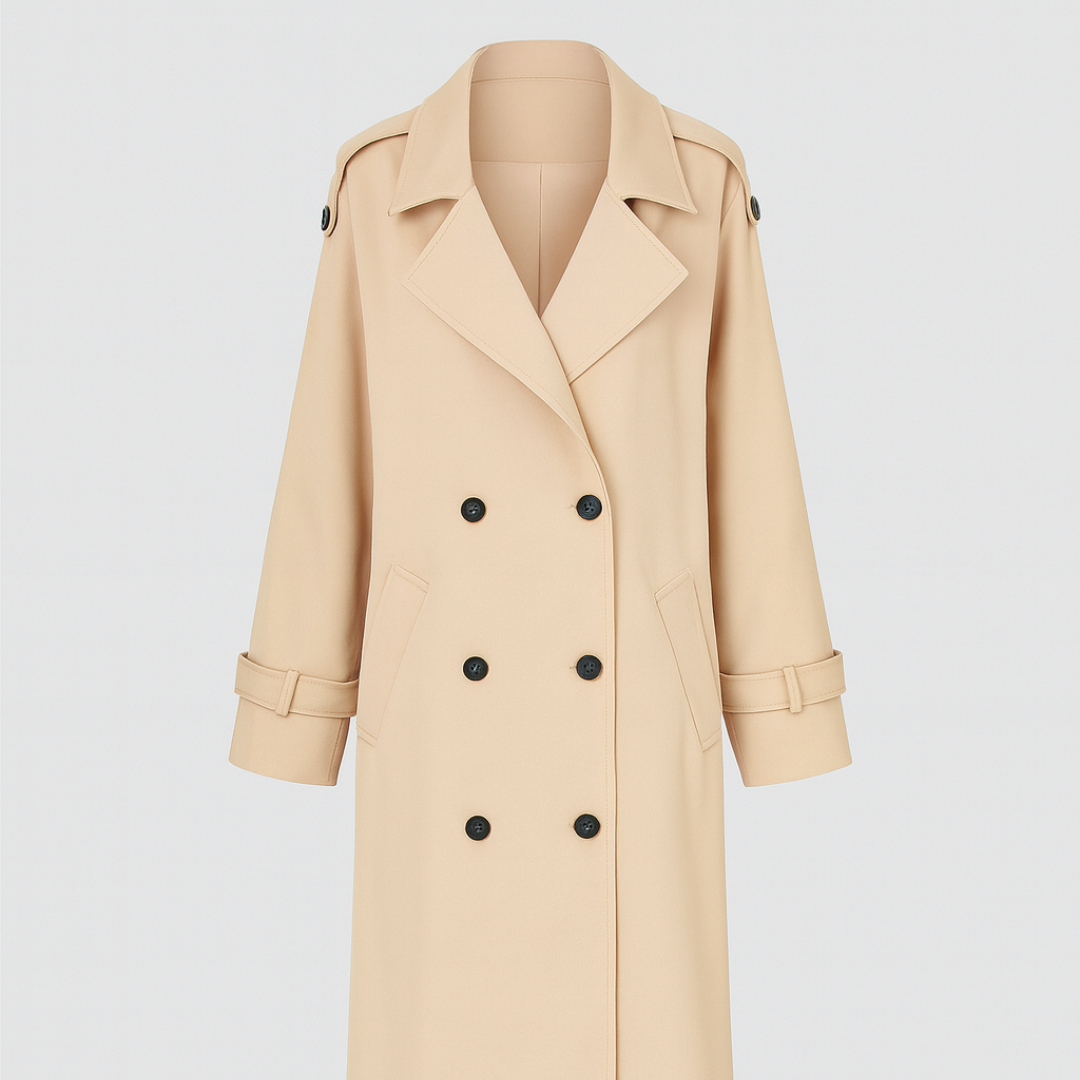 The Aria Drape Trench Coat