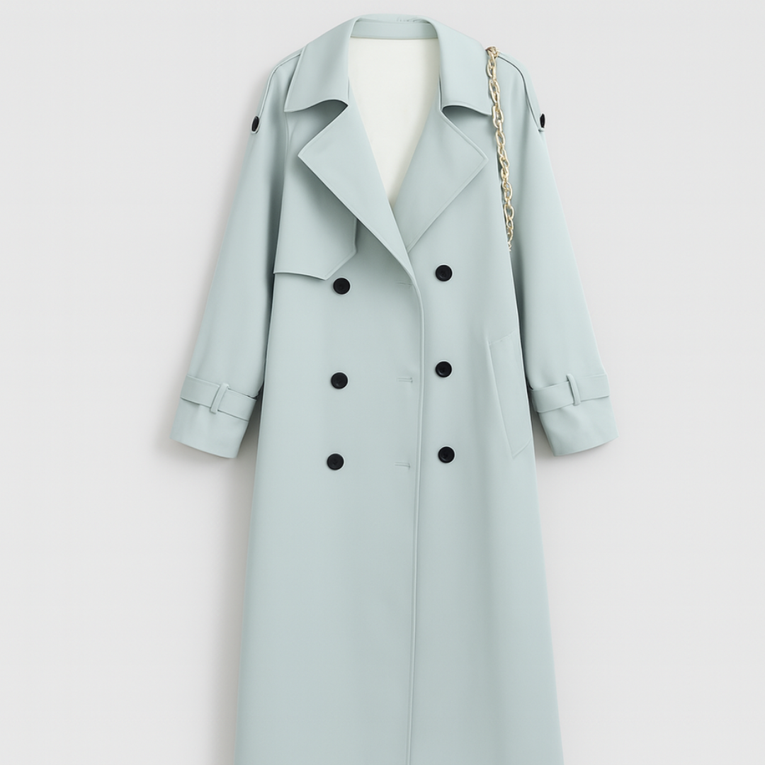 The Aria Drape Trench Coat