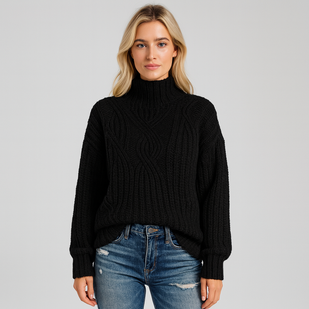 The Elise Cable-Knit Sweater