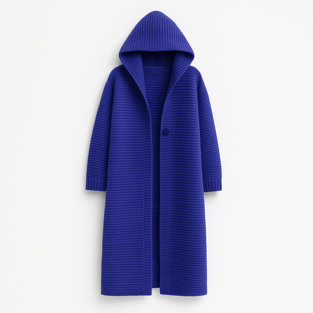 The Elodie Hooded Knit Cardigan