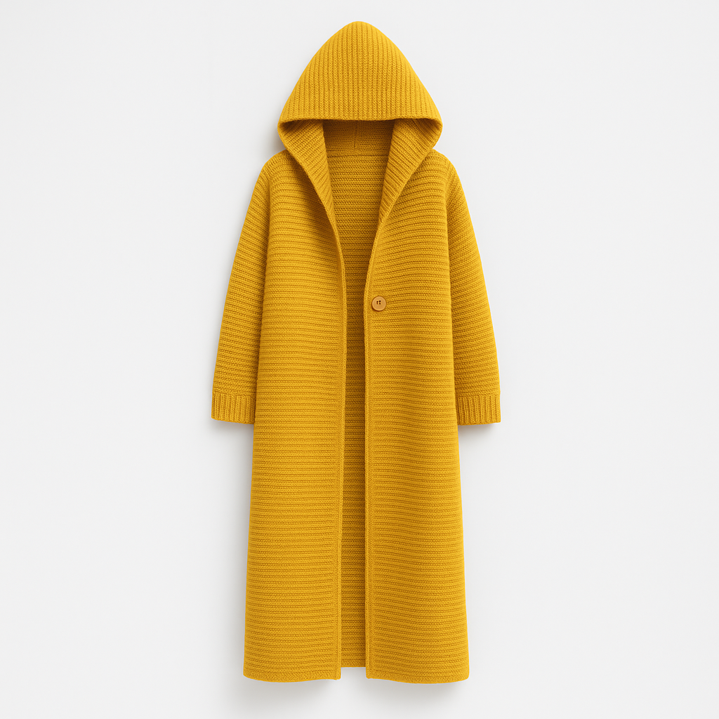 The Elodie Hooded Knit Cardigan
