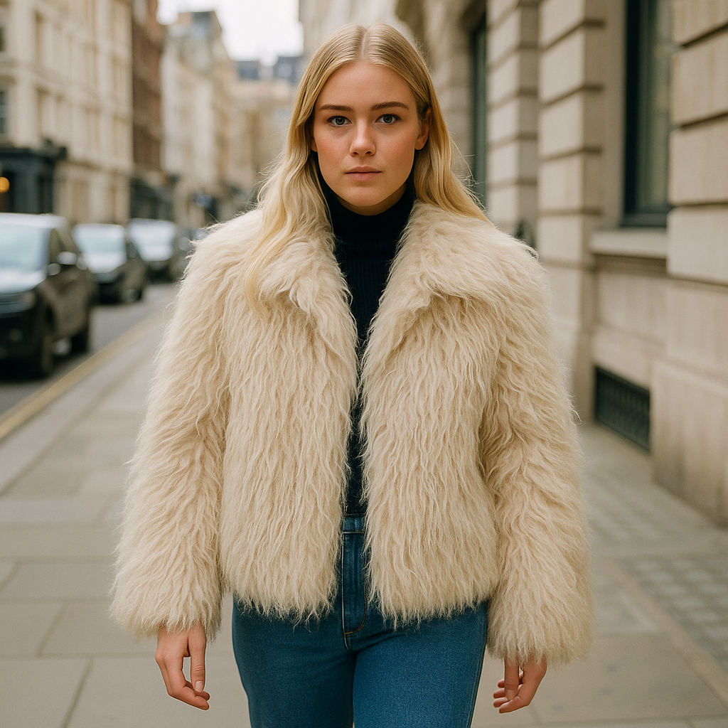 The Lottie Faux Fur Shaggy Jacket
