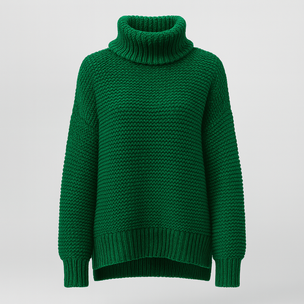 The Rowan Chunky Turtleneck Sweater