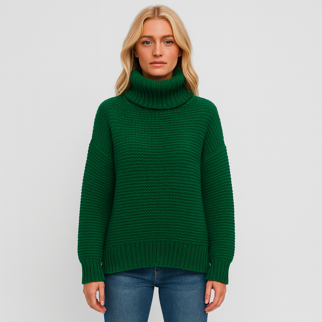 The Rowan Chunky Turtleneck Sweater