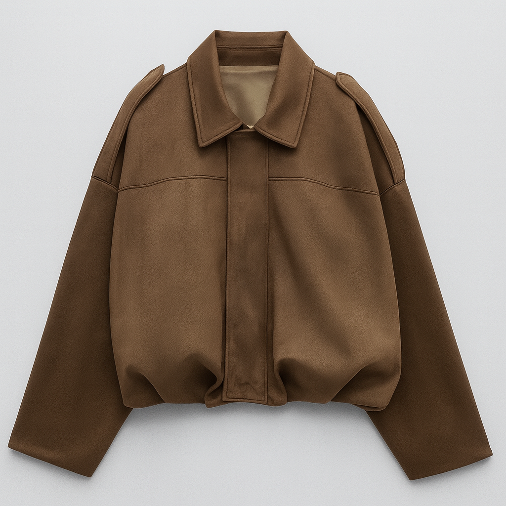 The Sienna Suede Effect Jacket