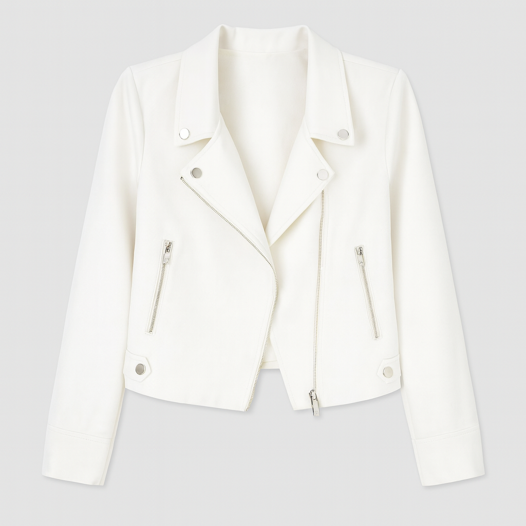 The Jenny Faux Suede Biker Jacket