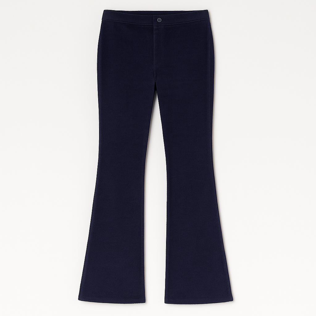 The Imogen Velvet Flare Trousers
